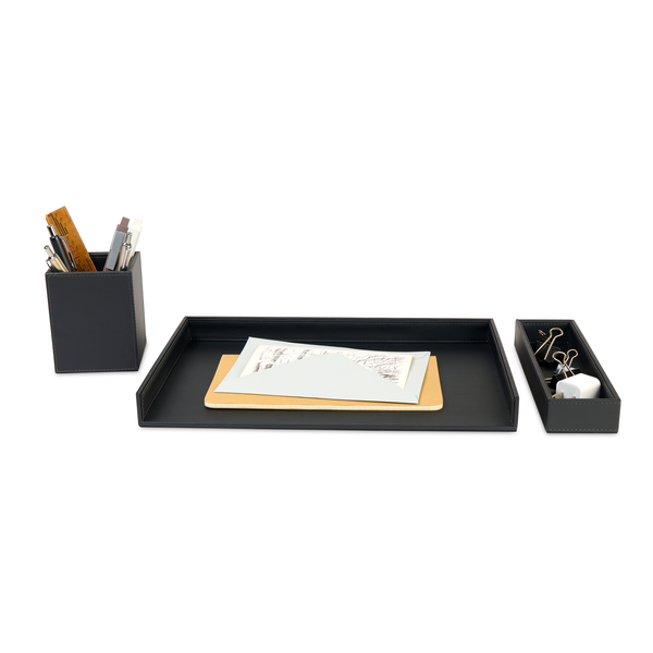Easton 3 Piece Desktop Organizer Set