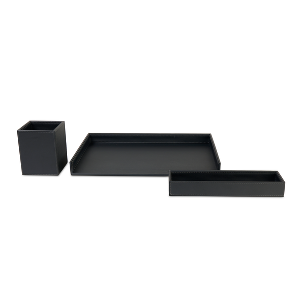 Easton 3 Piece Desktop Organizer Set