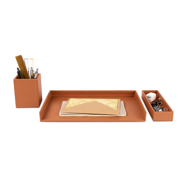 Easton 3 Piece Desktop Organizer Set