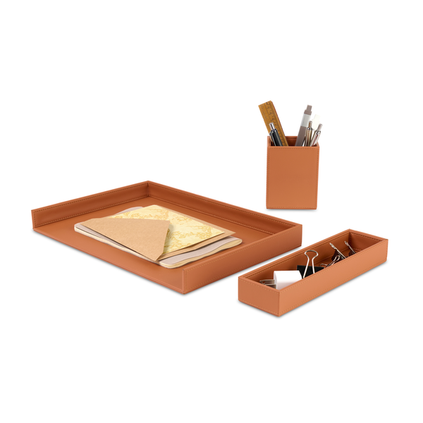 Easton 3 Piece Desktop Organizer Set
