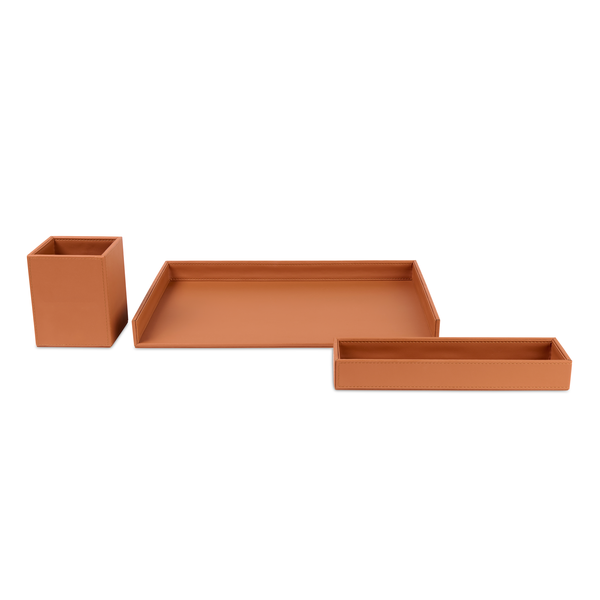 Easton 3 Piece Desktop Organizer Set