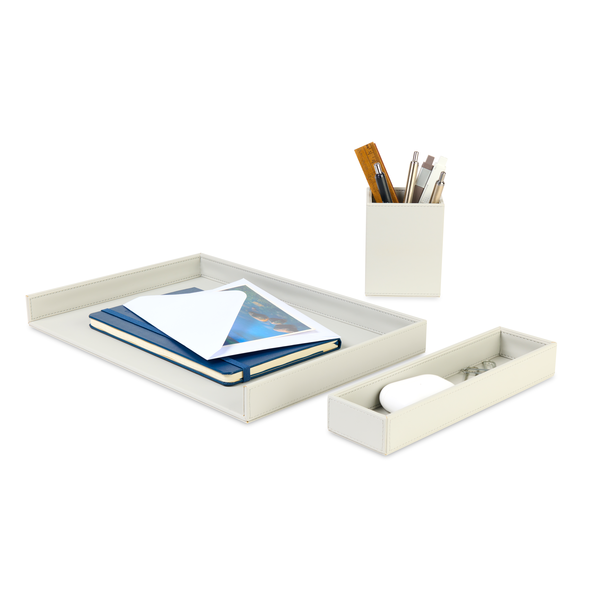 Easton 3 Piece Desktop Organizer Set