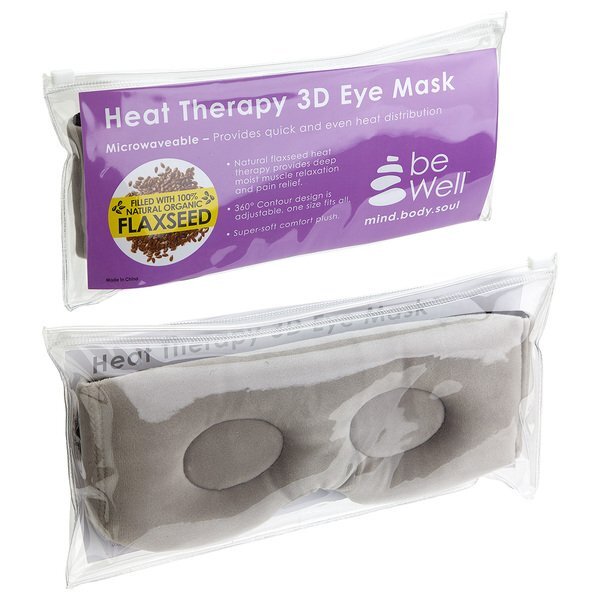 BeWell™ Flaxseed Heat Therapy 3D Eye Mask