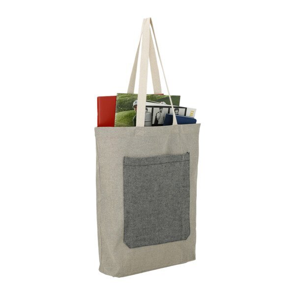 Recycled Cotton Pocket Tote