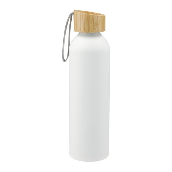 Ryze Aluminum Sports Bottle w/ Bamboo Lid, 22oz.