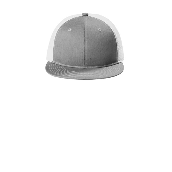 Port Authority® Structured Snapback Flat Bill Trucker Cap