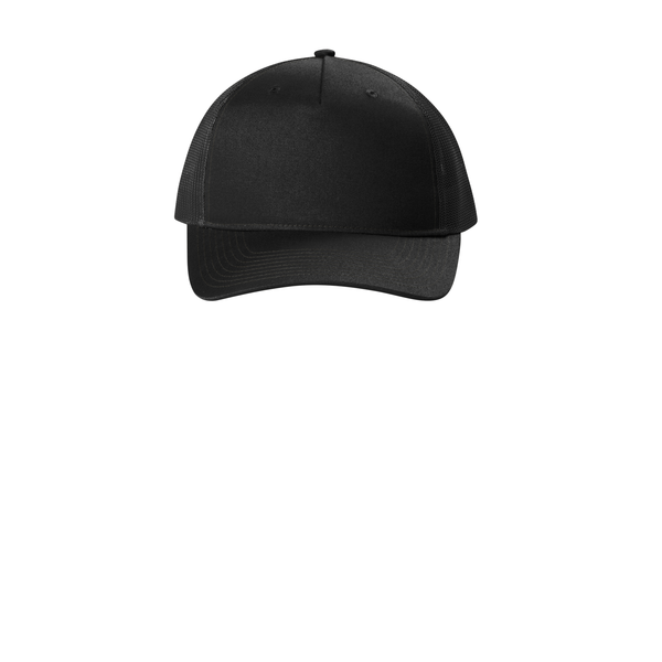 Port Authority® Structured Snapback Five-Panel Trucker Cap