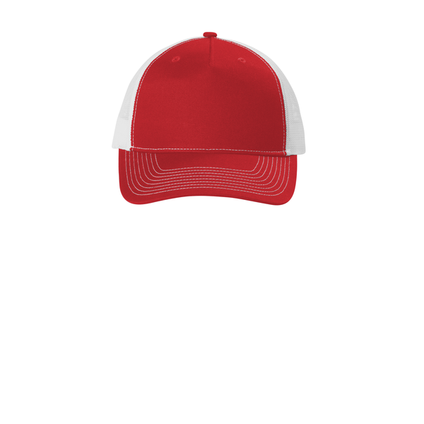Port Authority® Structured Snapback Five-Panel Trucker Cap