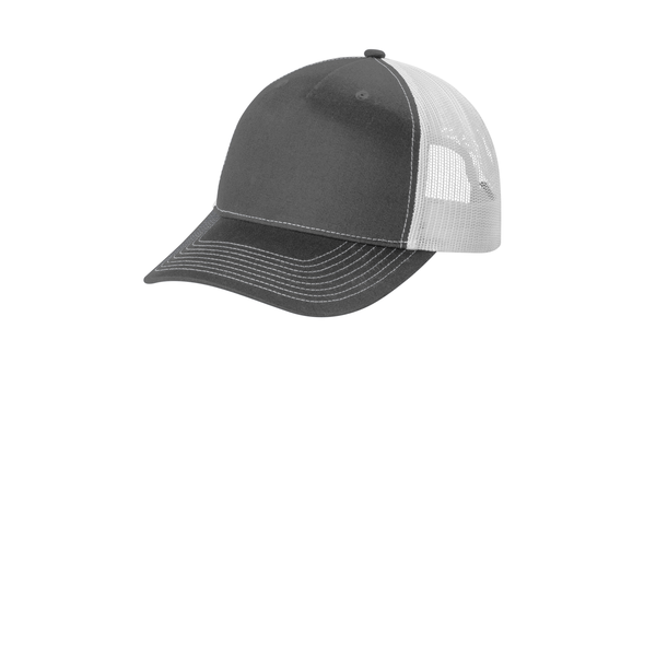 Port Authority® Structured Snapback Five-Panel Trucker Cap