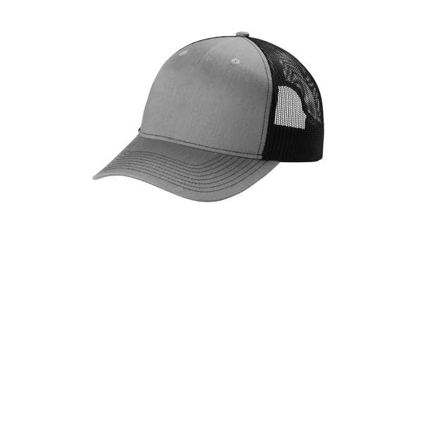 Port Authority® Structured Snapback Five-Panel Trucker Cap