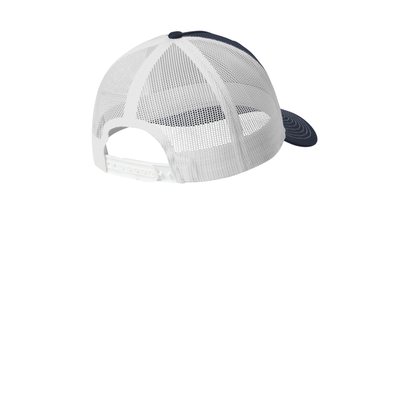 Port Authority® Structured Snapback Five-Panel Trucker Cap