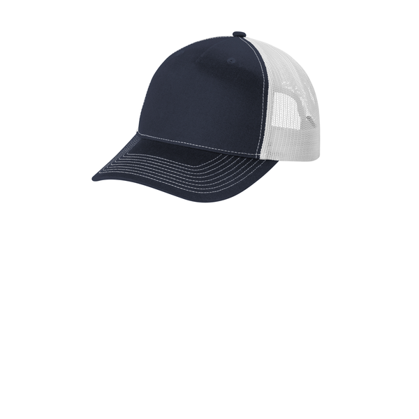 Port Authority® Structured Snapback Five-Panel Trucker Cap