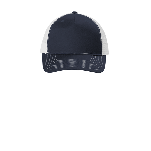 Port Authority® Structured Snapback Five-Panel Trucker Cap