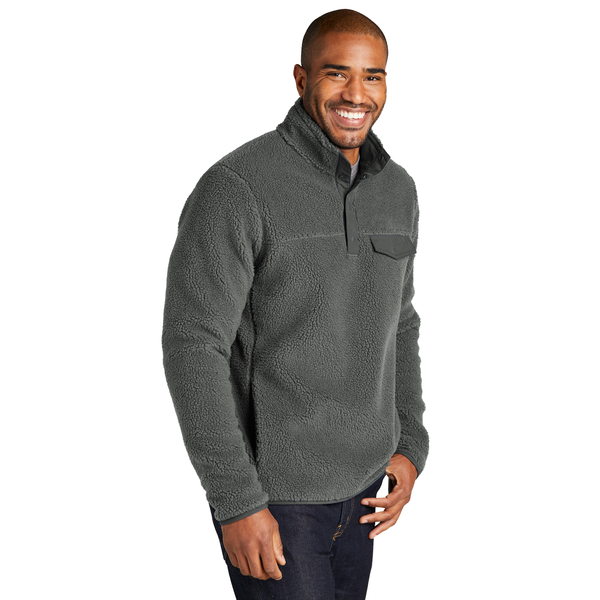 Port Authority® Camp Fleece Snap Men's Pullover