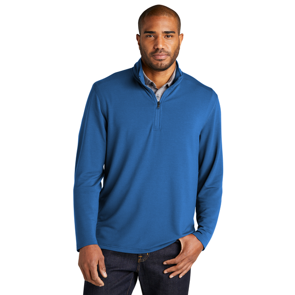 Port Authority® Microterry 1/4 Zip Men's Pullover