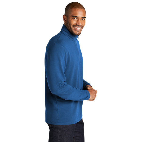 Port Authority® Microterry 1/4 Zip Men's Pullover