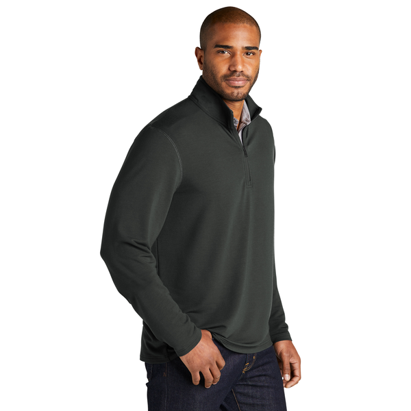 Port Authority® Microterry 1/4 Zip Men's Pullover