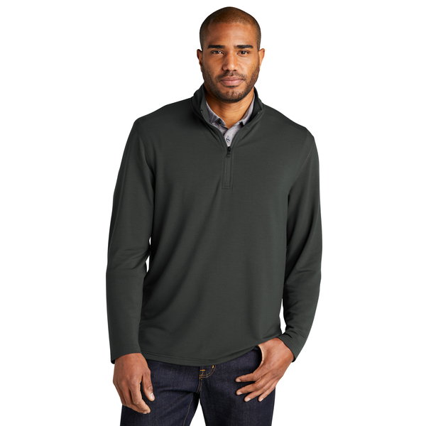 Port Authority® Microterry 1/4 Zip Men's Pullover