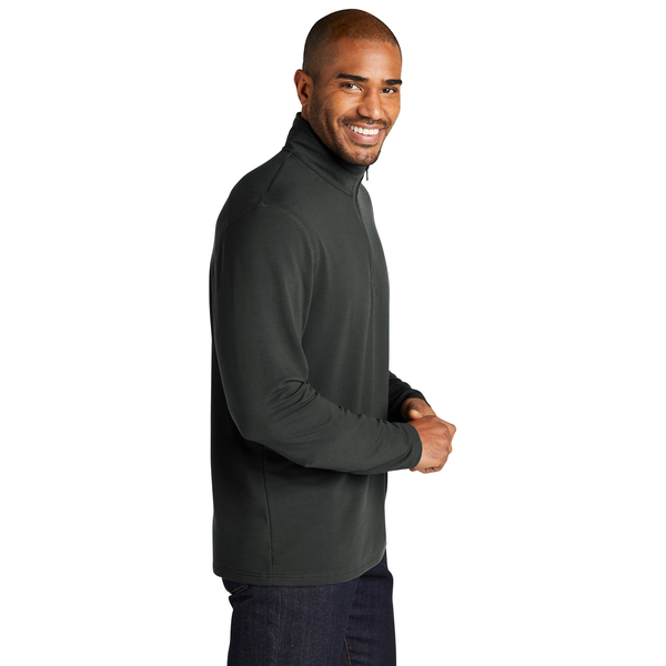 Port Authority® Microterry 1/4 Zip Men's Pullover