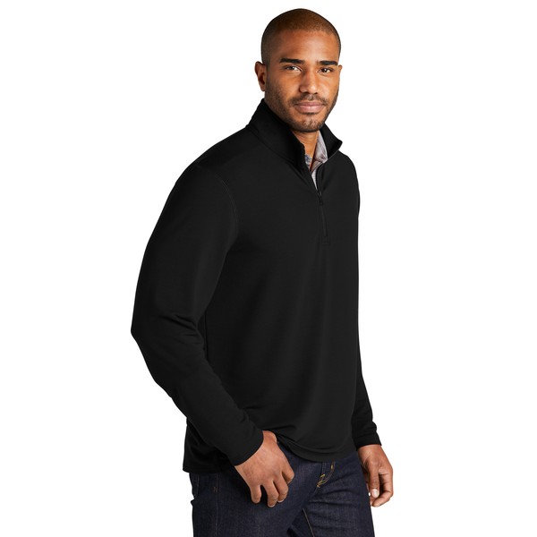 Port Authority® Microterry 1/4 Zip Men's Pullover