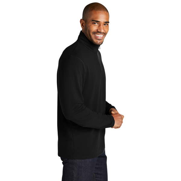Port Authority® Microterry 1/4 Zip Men's Pullover