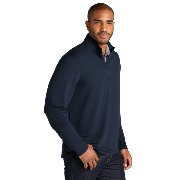Port Authority® Microterry 1/4 Zip Men's Pullover