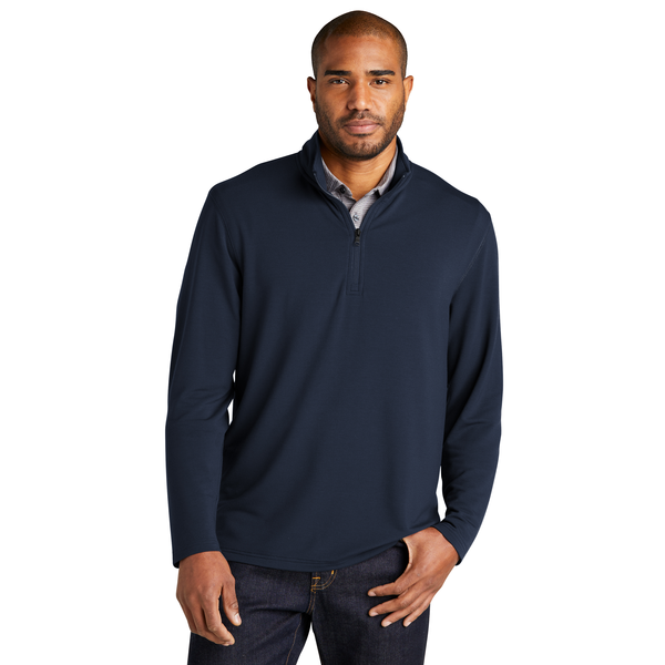 Port Authority® Microterry 1/4 Zip Men's Pullover