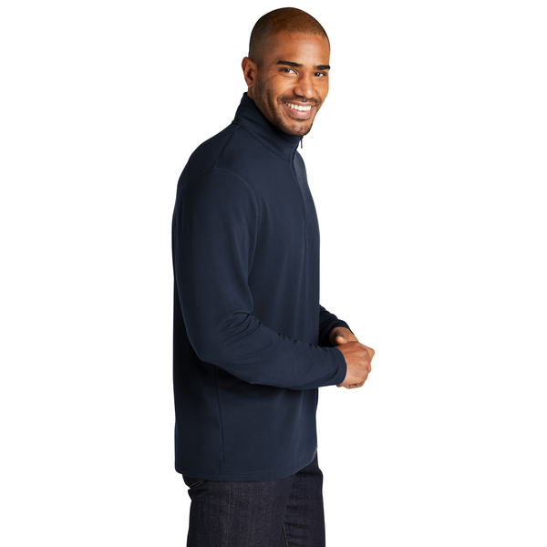 Port Authority® Microterry 1/4 Zip Men's Pullover