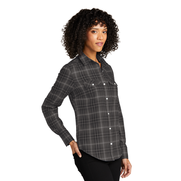 Port Authority® Long Sleeve Ombre Plaid Ladies' Shirt