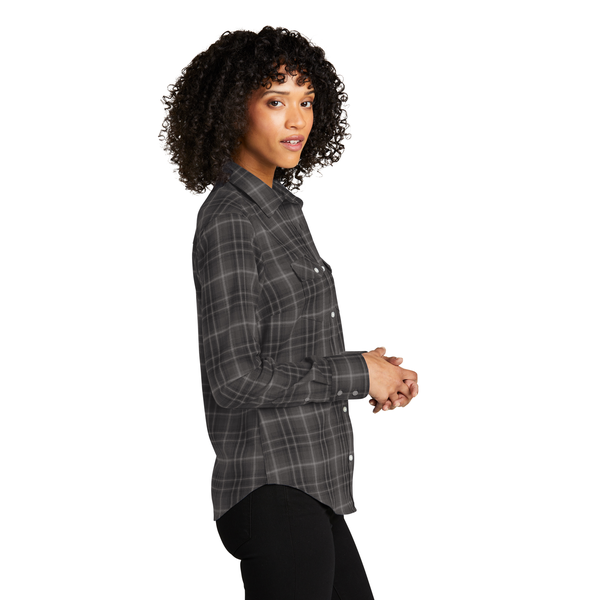 Port Authority® Long Sleeve Ombre Plaid Ladies' Shirt