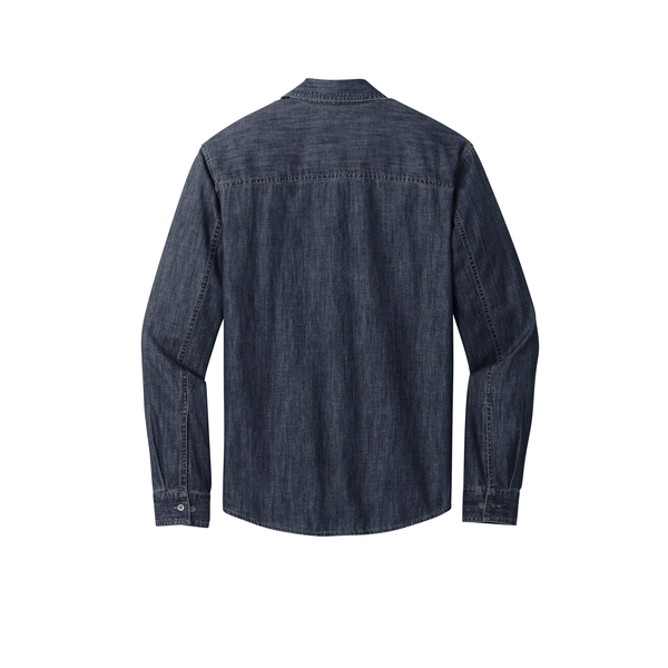 Port Authority® Long Sleeve Perfect Denim Men's Shirt