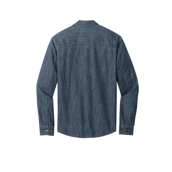 Port Authority® Long Sleeve Perfect Denim Men's Shirt