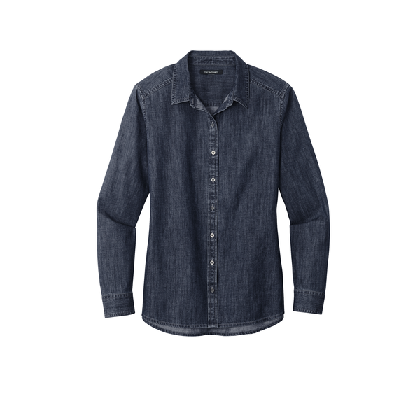 Port Authority® Long Sleeve Perfect Denim Ladies' Shirt