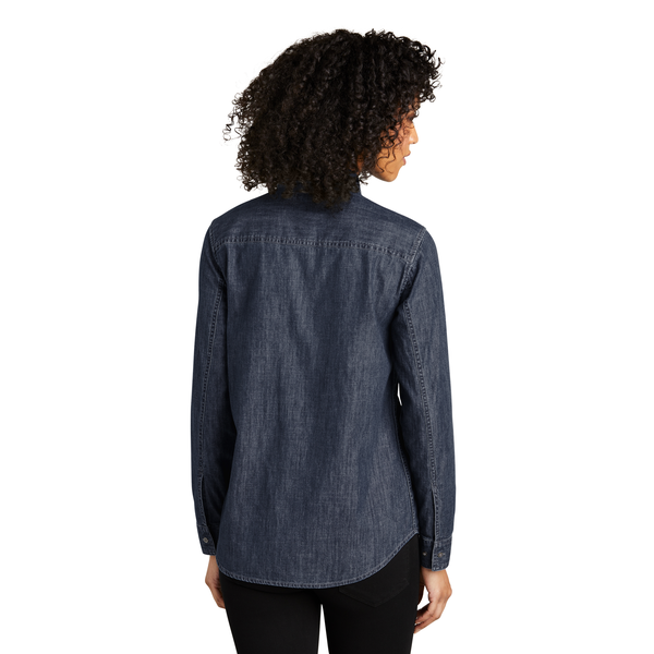 Port Authority® Long Sleeve Perfect Denim Ladies' Shirt