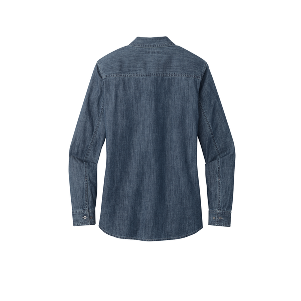 Port Authority® Long Sleeve Perfect Denim Ladies' Shirt