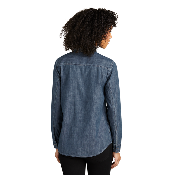 Port Authority® Long Sleeve Perfect Denim Ladies' Shirt
