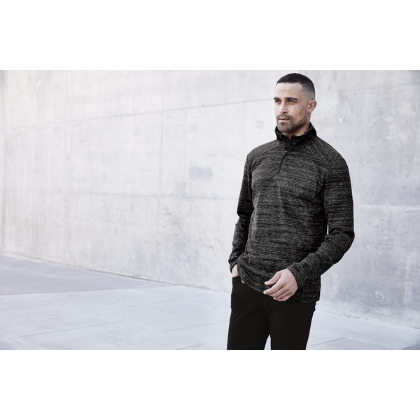 OGIO® Flux Poly/Cotton 1/4 Zip Men's Jacket