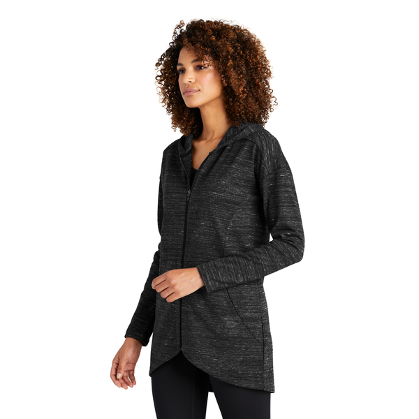 OGIO® Flux Poly/Cotton Full Zip Ladies' Hooded Jacket