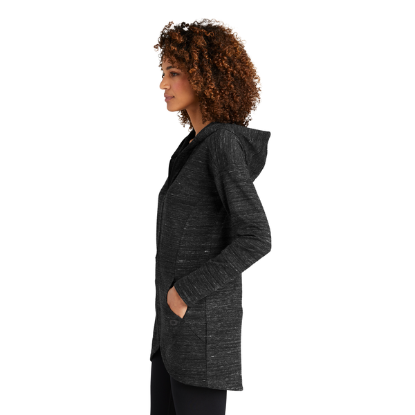 OGIO® Flux Poly/Cotton Full Zip Ladies' Hooded Jacket