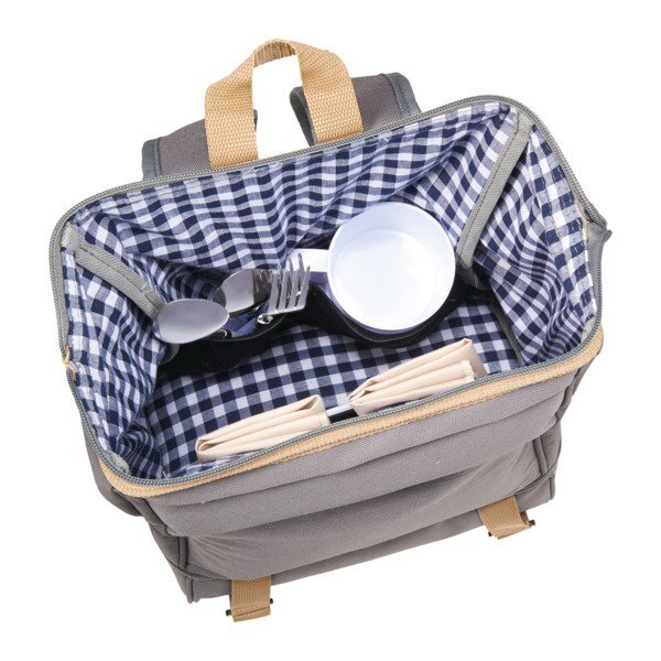 Café Picnic Backpack Set for Two