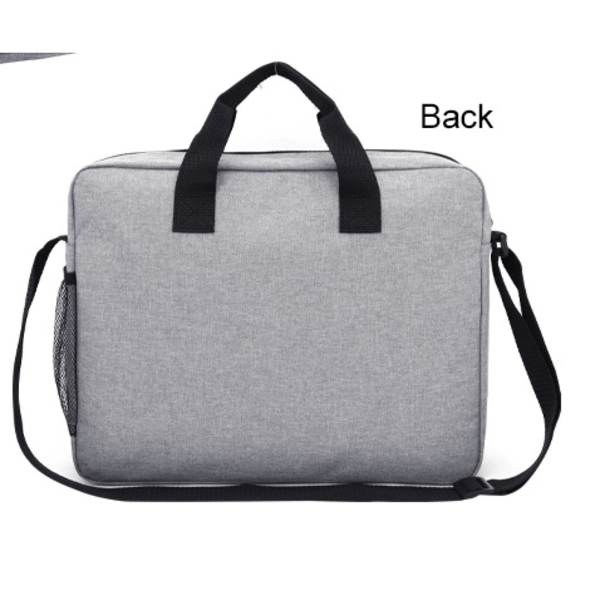 Hancock Heathered Polyester Laptop Briefcase
