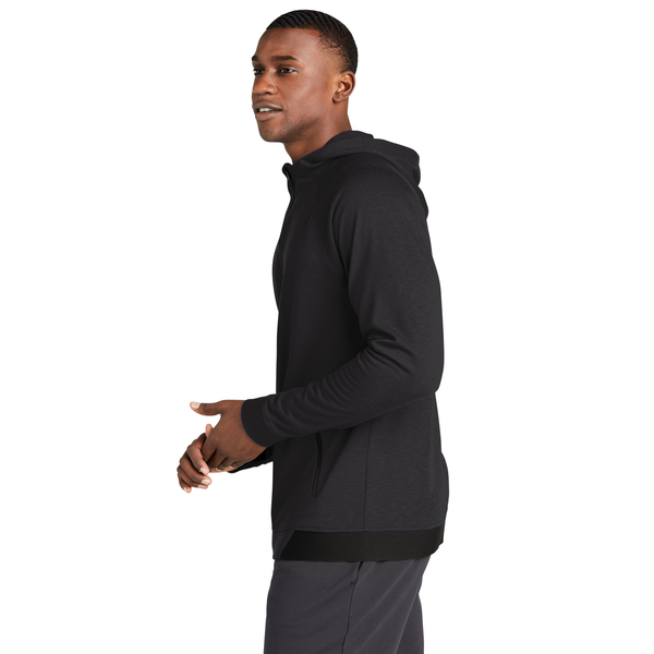 Sport-Tek® PosiCharge® Strive Poly/Cotton Fleece Hooded Men's Full-Zip