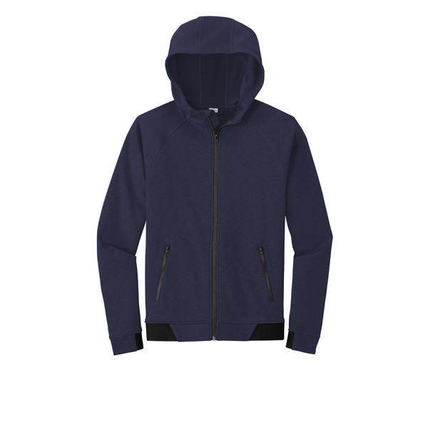 Sport-Tek® PosiCharge® Strive Poly/Cotton Fleece Hooded Men's Full-Zip