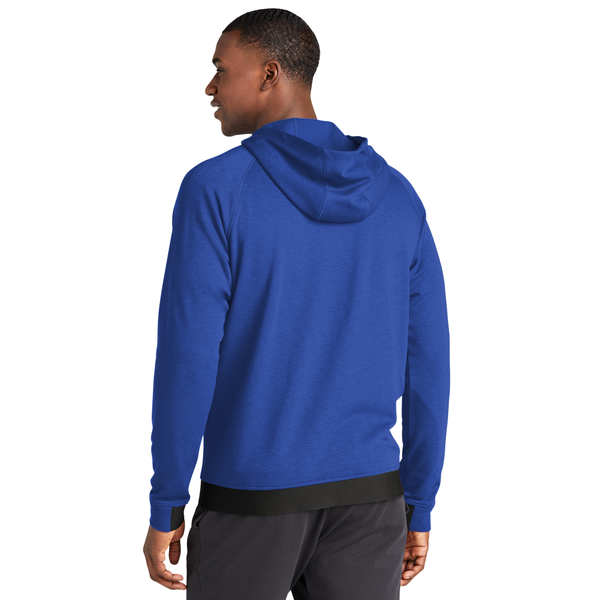 Sport-Tek® PosiCharge® Strive Poly/Cotton Fleece Hooded Men's Full-Zip