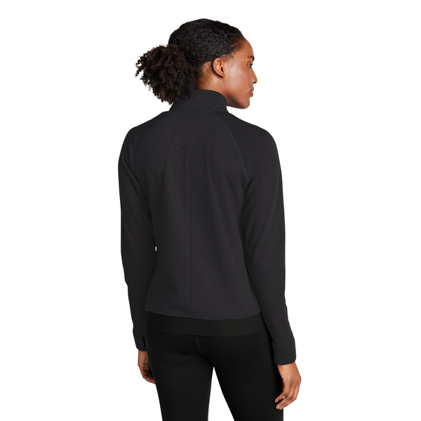 Sport-Tek® PosiCharge® Strive Poly/Cotton Fleece Ladies' Full-Zip