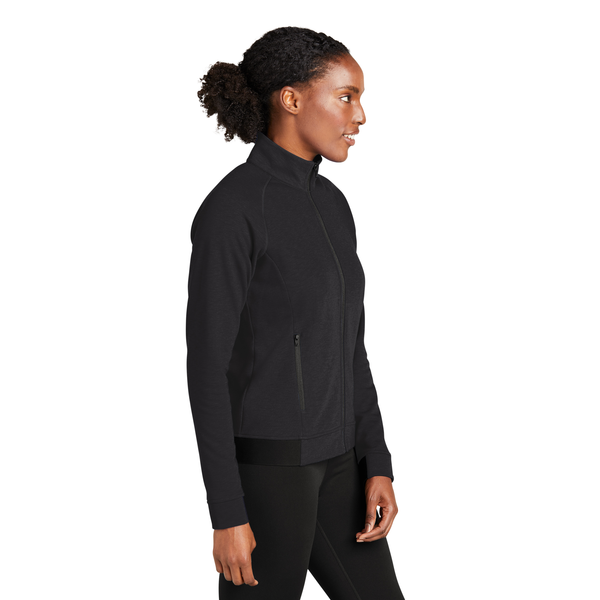 Sport-Tek® PosiCharge® Strive Poly/Cotton Fleece Ladies' Full-Zip