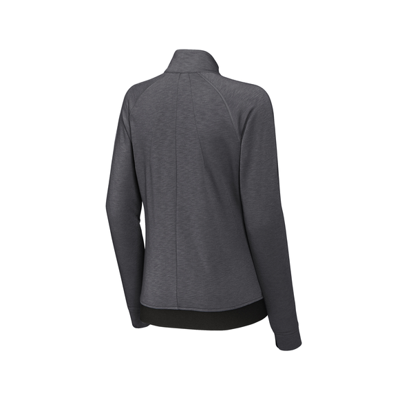 Sport-Tek® PosiCharge® Strive Poly/Cotton Fleece Ladies' Full-Zip