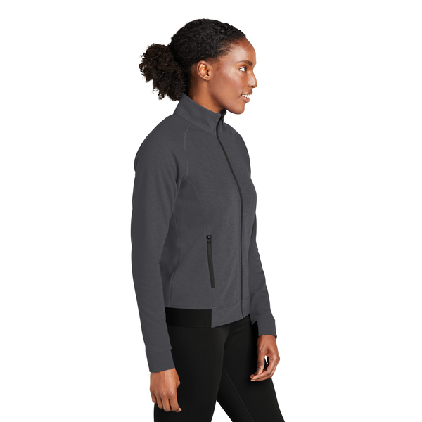 Sport-Tek® PosiCharge® Strive Poly/Cotton Fleece Ladies' Full-Zip