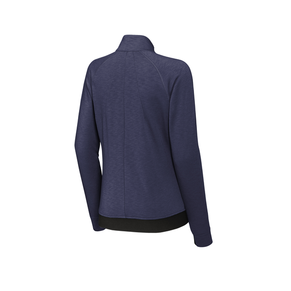 Sport-Tek® PosiCharge® Strive Poly/Cotton Fleece Ladies' Full-Zip