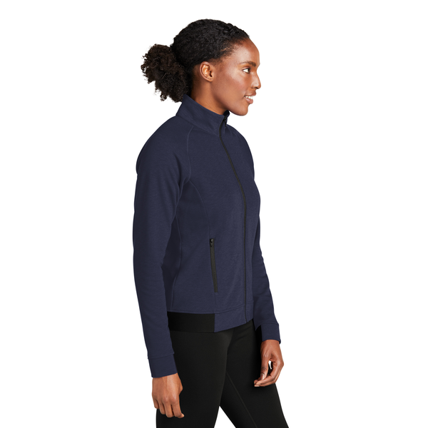 Sport-Tek® PosiCharge® Strive Poly/Cotton Fleece Ladies' Full-Zip